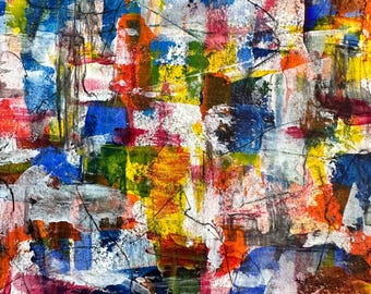 I Can Explain — Original Mixed Media Painting on Paper