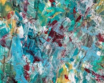 Close Enough to Wonder — Original Mixed Media Painting on Paper