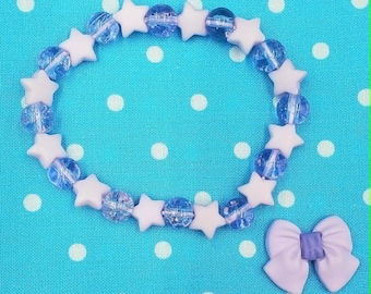 Kawaii Pastel Star Bracelet