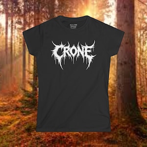 Women's CRONE Band T-Shirt | Softstyle Ringspun Cotton Tee