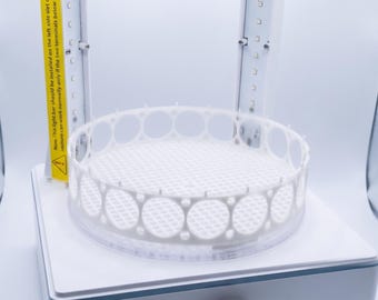 Ventilated Drying Tray for Resin Prints | Compatible with Elegoo Mercury X Wash & Cure | Supports SLA and LCD Figurines