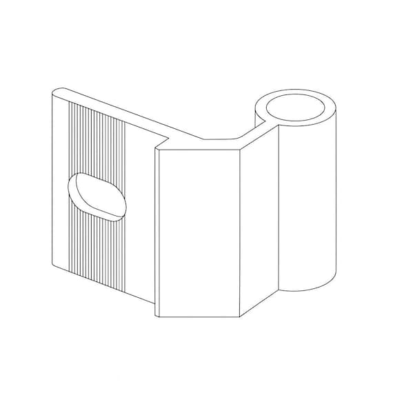 Charnière de porte pour caravane – type Tabbert / Hymer / Dethleffs