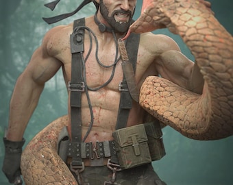 Bemalbare Figur, taktischer Elitesoldat – Stealth-Actionfigur