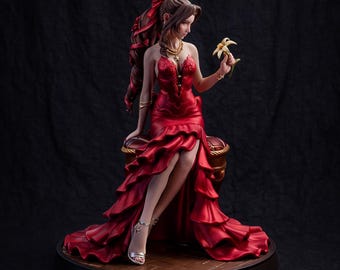 Paintable figurine, flower girl healer – fantasy figure