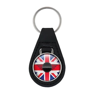 Mini cooper Eco Leather Keychain – Handmade Premium Quality Key Holder & Car Accessory