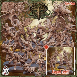 Elves (Tree Dryads Style) - Elves - UGNI - Fantasy Football - proxy Team Blood Fantasy Football Bowl