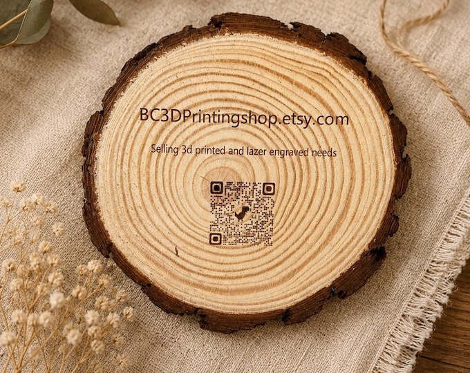 Custom Wood Sign | Laser Engraved Business Display Plaque