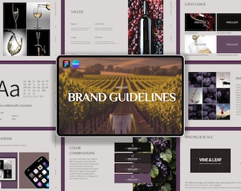 Brand Guidelines – 30-Page Brand Kit | Canva & Figma