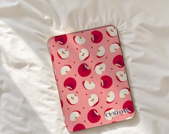 Cute Apples Fruits Kindle Case, All New Kindle 12th Gen 2024 Case, Paperwhite 12th 7‘’ 11th 6.8‘’ 10th 6‘’ Cover, E-reader Protective Case