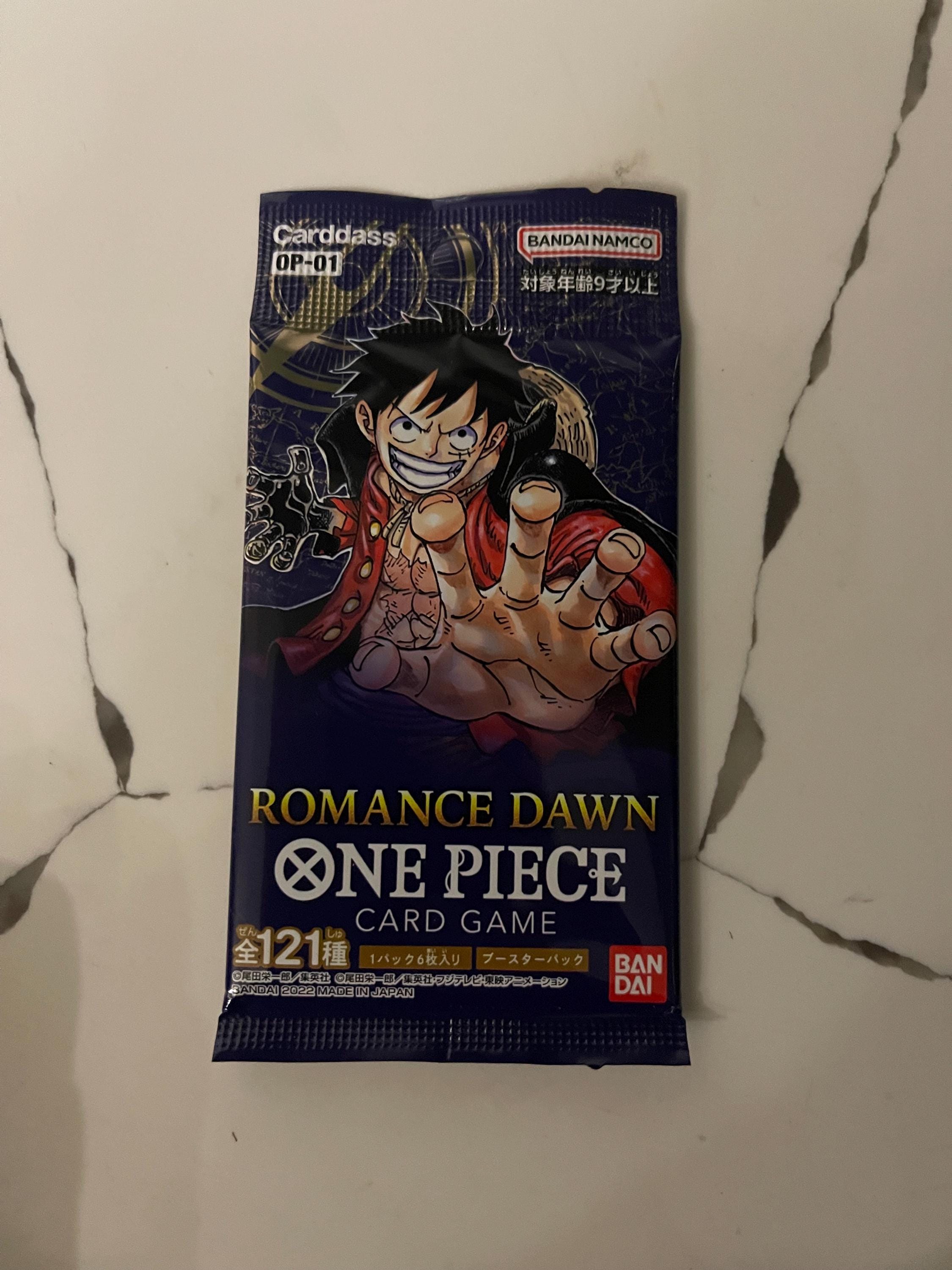 one piece romance dawn japanese booster box Original Korean Sealed OP TCG (OP01 Booster Box Booster Box Display Factory Sealed for OP01 One Piece TCG Korean (24 Packs)) : Toys & Games but also new illustrations by illustrators **NEW** Bandai Japanese One Piece