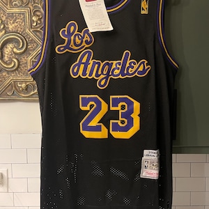 Camiseta de LeBron James Lakers para hombre, talla M.