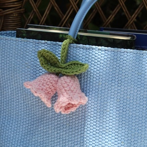 Crochet Flower Keychain