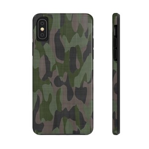 Camouflage Tough Phone Cases | Durable Phone Covers | Military Style, Outdoor Adventure, Gift for Him, Phone Protection