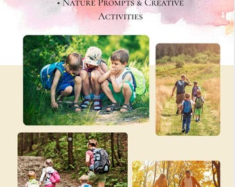 Seasonal Storytelling Nature Walks for Children | Printable Outdoor Adventure Set | Waldorf-Inspired
