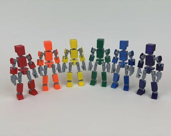 MINI 13 Printable Jointed ACTION Figure | by Lucky 13 Toys | STL file