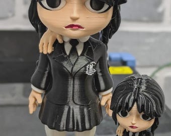Wednesday Addams | Small & Cute Figure | SEASON 2 | STL file