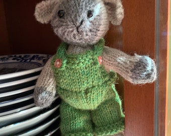 Liams little lamb/nursey toy/soft plushie/Made to Order