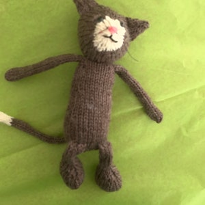 Cute Knitted Kittens Nursery Toysoft Plush Animal. made to - Etsy