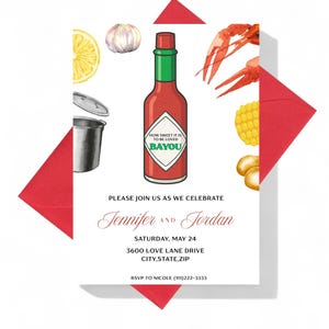 Wie süß es ist, geliebt zu werden Bayou Einladung | Louisiana Crawfish Boil Einladung | Louisiana Hochzeit Einladung | Digitaler Download