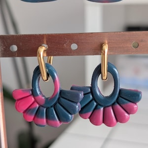 Earring - flower petals