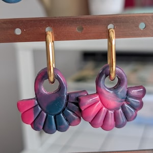 Earring - flower petals