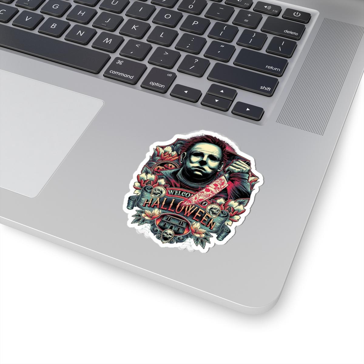 Halloween Kiss-Cut Stickers for Spooky Decor, MacBook Decals, Party Favors, Trick or Treat Giveaways, Fun Horror Stickers