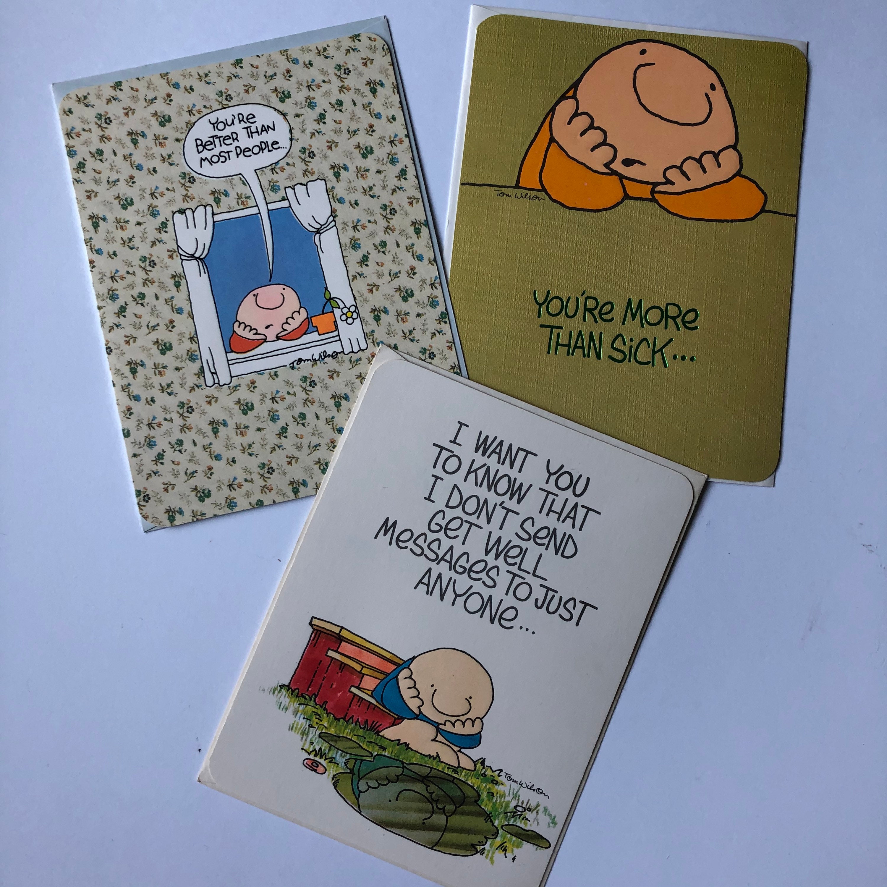 Assorted vintage greeting cards Ziggy Tom Wilson theme get Etsy
