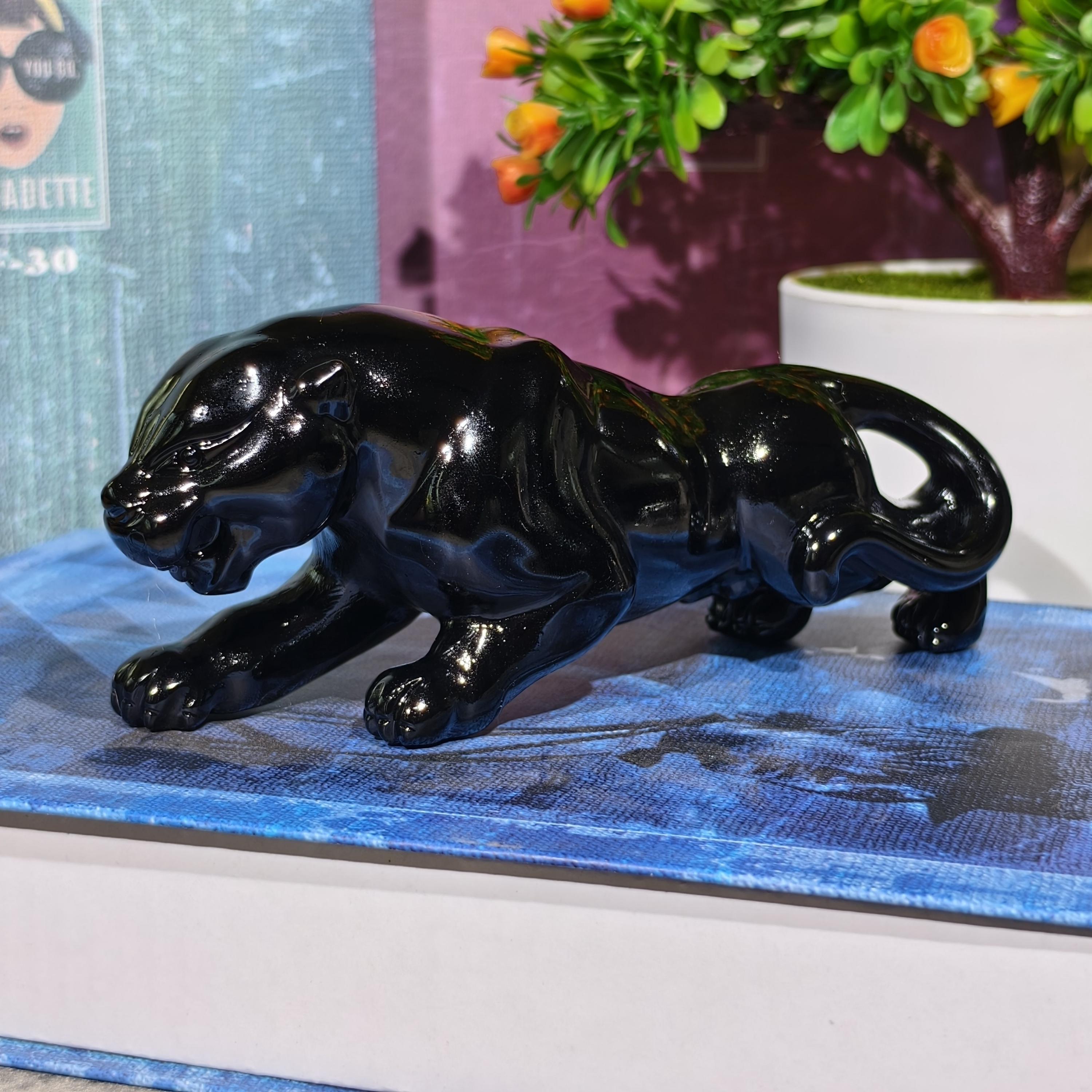 Jaguar Statue Crystal - Etsy