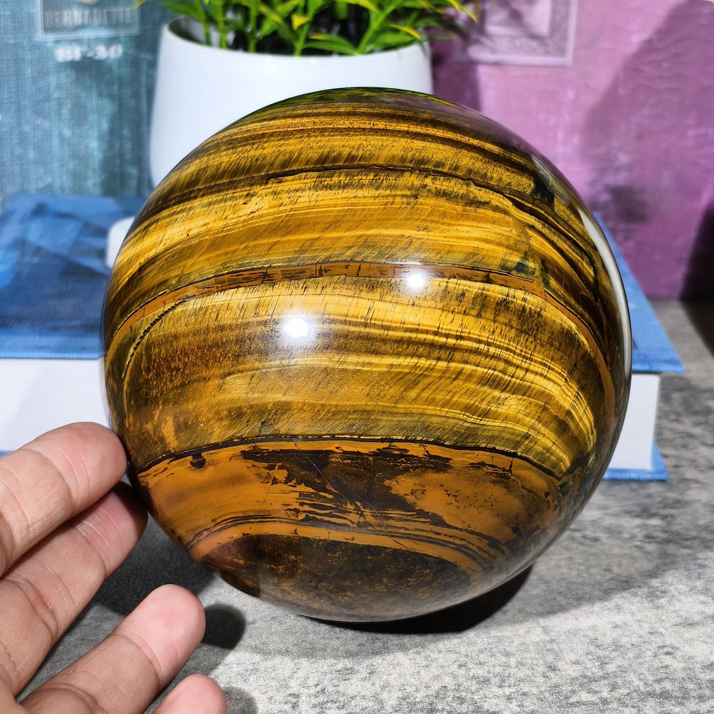 Sfera Di Diaspro A Molto Rara Dal Pakistan - 91×91×91 - Foto 6