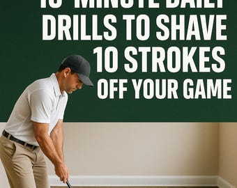 10 Minute daily drills to shave 10 strokes off your game