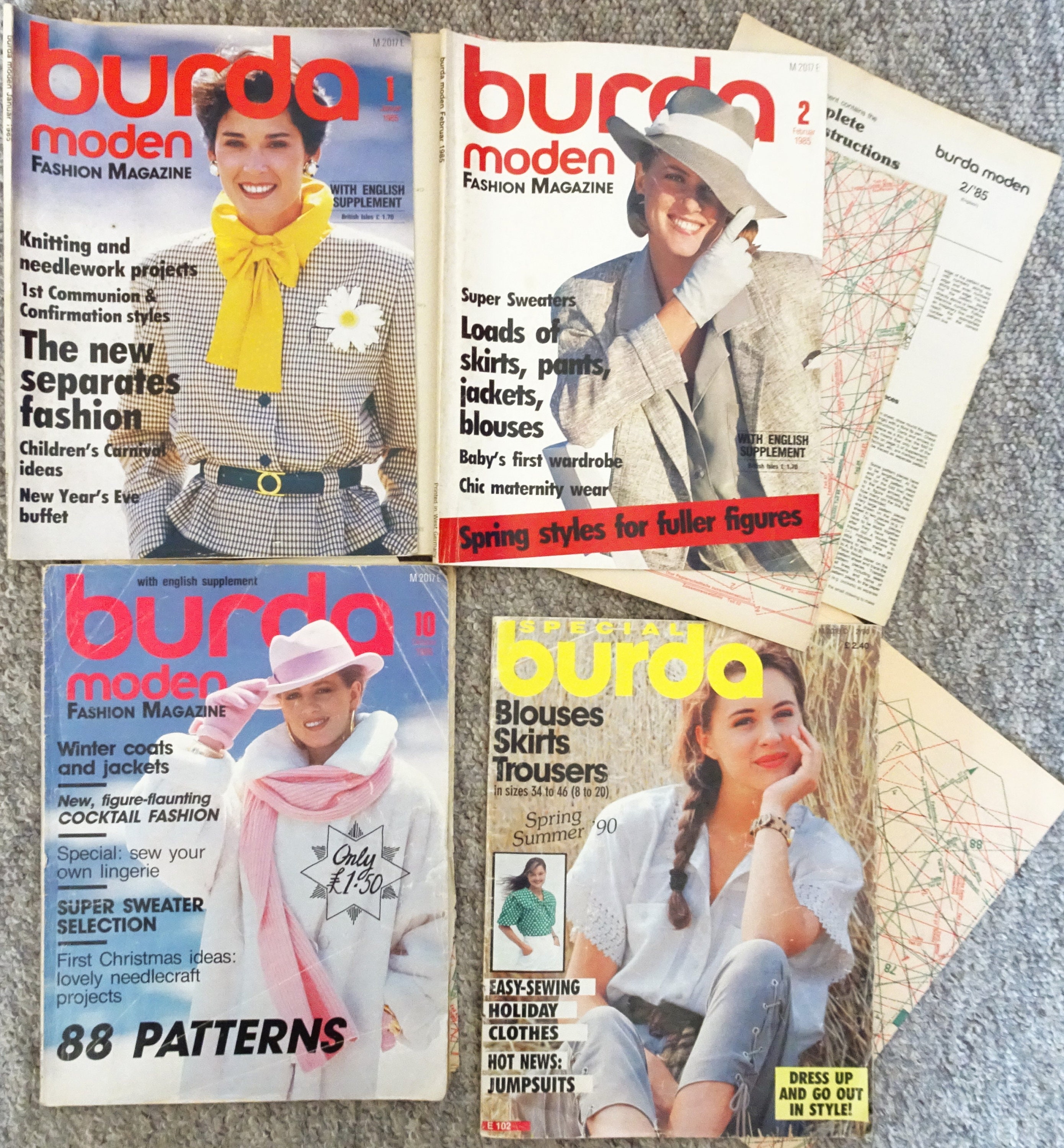 burda magazine 1980 burda magazine 1980