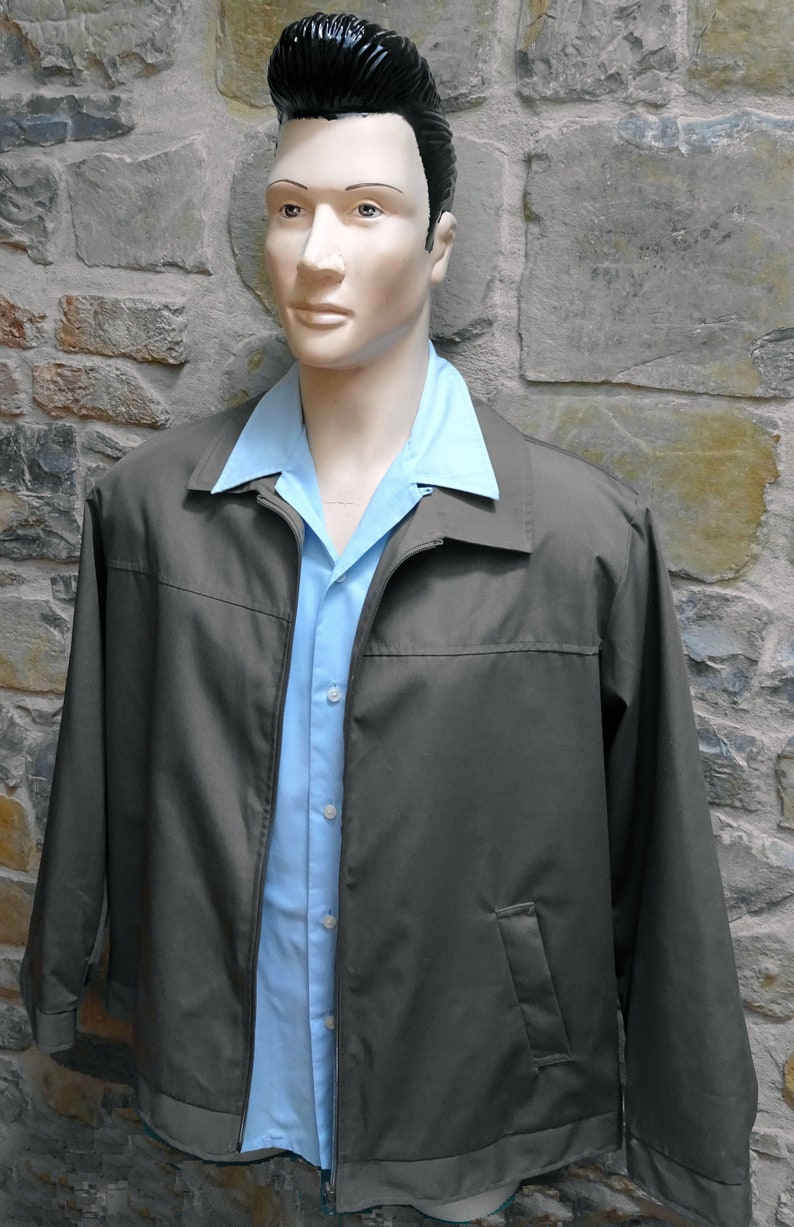 Vintage Rockabilly Mens XL Jacket Etsy