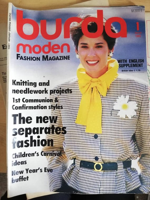 burda magazine 1980 burda magazine 1980