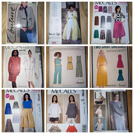 Vintage Sewing Patterns, Vogue UNCUT Sewing Pattern, 7121 Sewing