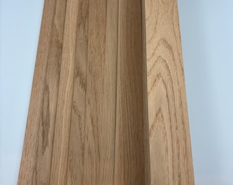 Oak hardwood timber planed. 20 pieces 48mm wide 10mm thick 500mm long DIY