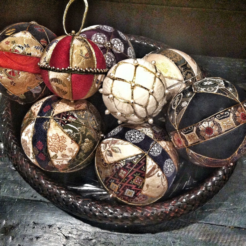 Kimekomi Japanese Ball Design Kit/DIY PreDesigned Ornament Etsy