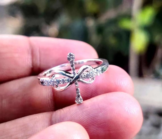 CTHY　DELTA CROSS RING　19号 最安の中古 未使用 CROSS ROAD RING 19号 / CTHY アイテム シルバー