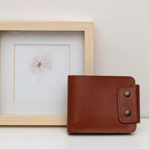 Portefeuille en cuir Zeus 9.0 marron clair - BN-PM-9-k