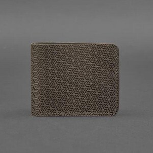 Portefeuille homme en cuir 4.1 (4 poches) marron foncé Crazy Horse Carbon - BN-PM-4-1-o-karbon
