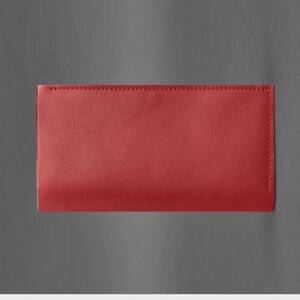 Borsa da viaggio in pelle da donna 3.1 rossa - BN-TK-3-1-red
