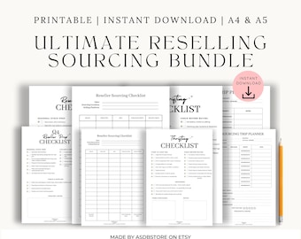 Kit di ricerca rivenditori: pianificatore di risparmio, checklist e guida del quarto trimestre (download PDF A4/A5)