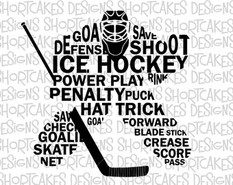 Hockey Goalie Svg Etsy