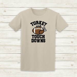 Turkey and Touchdowns Thanksgiving Football Digital Download Svg/Png/Jpeg/DXF image 4