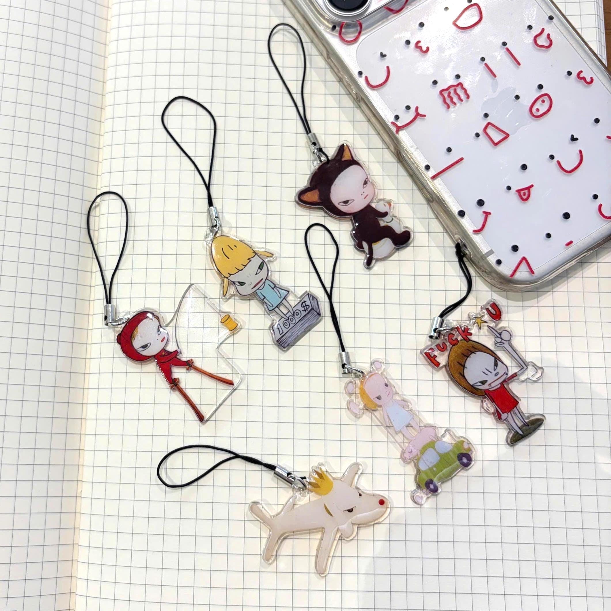 Yoshitomo nara keychain - Etsy 日本
