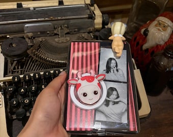 Supporto magnetico artigianale Sonny Angel Cow: supporto per telefono e accessorio elegante per Kindle