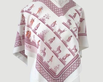Hermes Silk Scarf Carre 90 