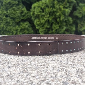 Vintage Armani Belt - Etsy display picture 3