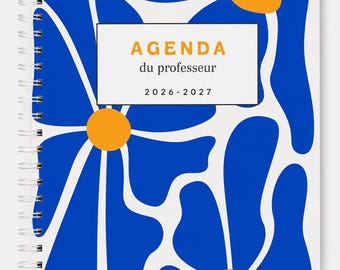Agenda du professeur 2026-2027