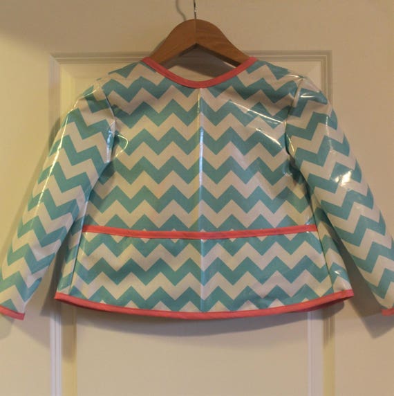 girls painting smock