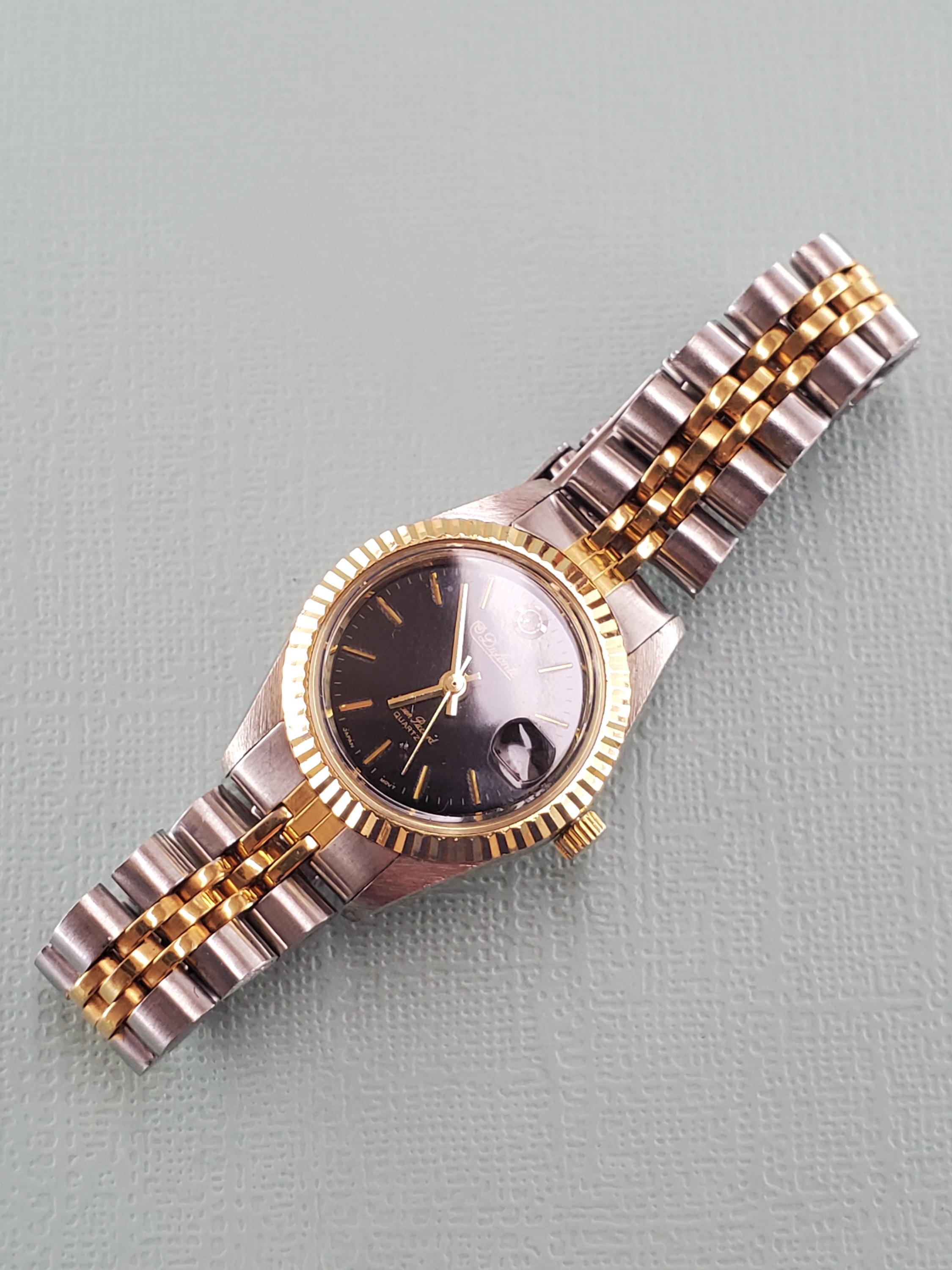 Montre Femme Dufonte Two-tone Quartz - Neuve Sans étiquette, Pile Fraîche, Style Classique